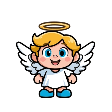 Free Angel Mascot to Edit Online