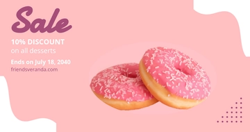 Free Restaurant Sale Facebook Post Template to Edit Online