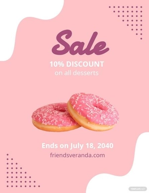 Restaurant Sale Flyer Template