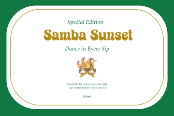 Free Classic Rio Carnival Label Template to Edit Online