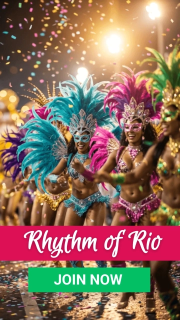 Free Rio Carnival Instagram Story Template to Edit Online