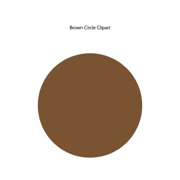 Free Brown Circle Vector Clipart (PNG, SVG) to Edit Online