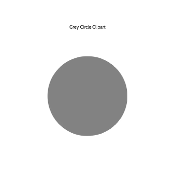 Free Grey Circle Vector Clipart (PNG, SVG) to Edit Online