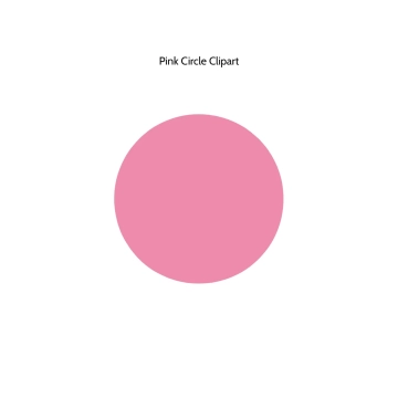 Free Pink Circle Vector Clipart (PNG, SVG) to Edit Online
