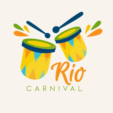 Free Rio Carnival Drum Clip Art Templates to Edit Online