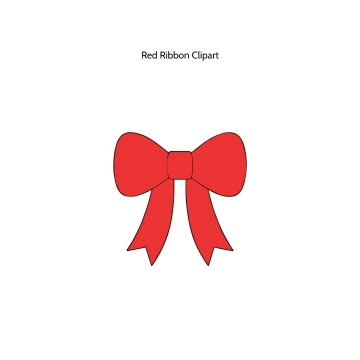 Free Red Ribbon Vector Clipart (PNG, SVG) to Edit Online