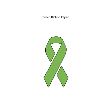 Free Green Ribbon Vector Clipart (PNG, SVG) to Edit Online
