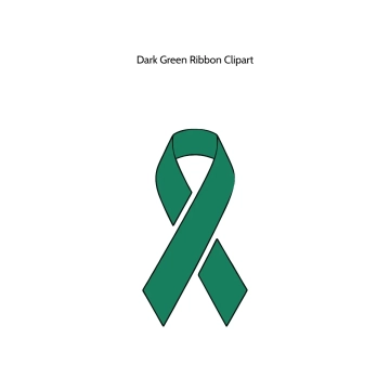 Free Dark Green Ribbon Vector Clipart (PNG, SVG) to Edit Online