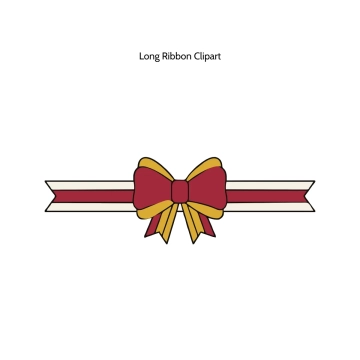 Free Long Ribbon Vector Clipart (PNG, SVG) to Edit Online