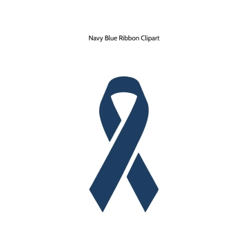 Free Navy Blue Ribbon Vector Clipart (PNG, SVG) to Edit Online