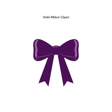 Free Violet Ribbon Vector Clipart (PNG, SVG) to Edit Online