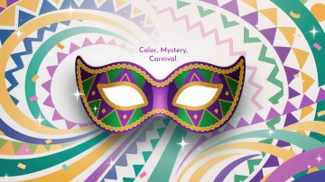 Free Mardi Gras Vector Background Template to Edit Online