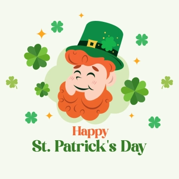 Free St. Patrick's Day Head Clip Art Templates to Edit Online