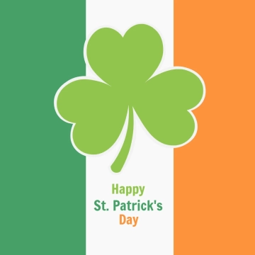 Free St. Patrick's Day Flag and Shamrock Clip Art Templates to Edit Online