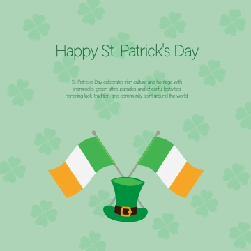 Free Minimalist St. Patrick's Day Clip Art Templates to Edit Online