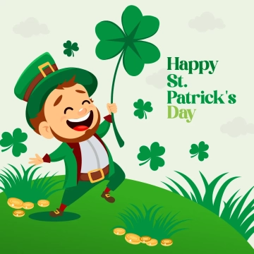 Free St. Patrick's Day Cartoon Clip Art Templates to Edit Online