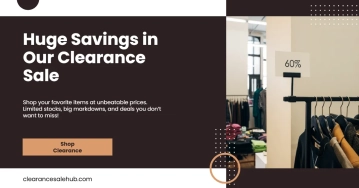 Free Clearance Sale Facebook Ad Template to Edit Online