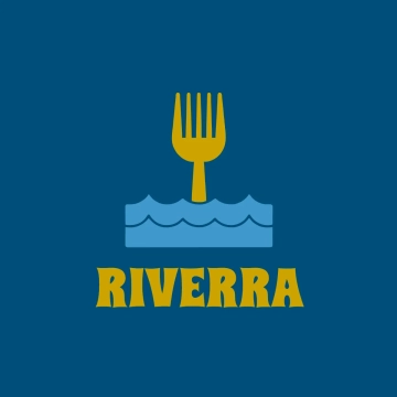 Free Riverside Restaurant Logo to Edit Online
