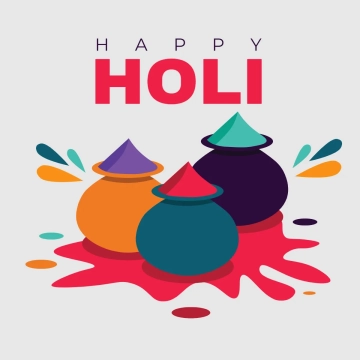 Free Holi Festival Clip Art Templates to Edit Online