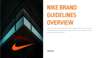 Free Nike Brand Guidelines Presentation to Edit Online
