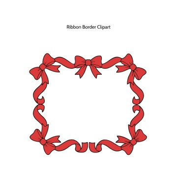 Free Ribbon Border Vector Clipart (PNG, SVG) to Edit Online
