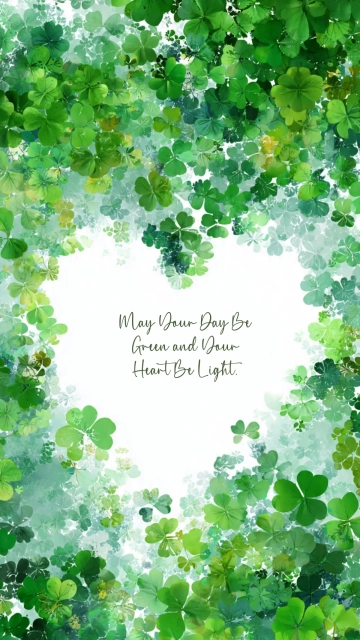 Free St. Patrick's Day Mobile Wallpaper Template to Edit Online