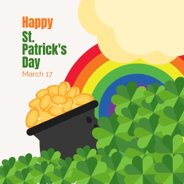 Free St. Patrick's Day Background Clip Art Templates to Edit Online