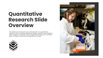 Free Quantitative Research Presentation Slides to Edit Online