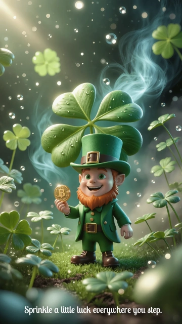Free Charming St. Patrick's Day Wallpaper Template to Edit Online