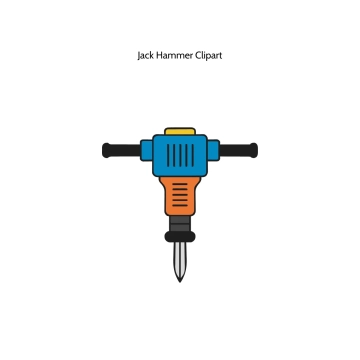 Free Jack Hammer Vector Clipart (PNG, SVG) to Edit Online