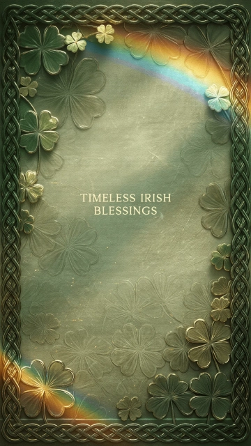 Free Vintage St. Patrick’s Day Wallpaper Template to Edit Online