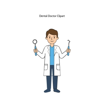 Free Dental Doctor Vector Clipart (PNG, SVG) to Edit Online