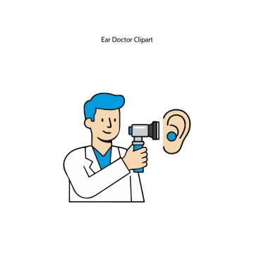 Free Ear Doctor Vector Clipart (PNG, SVG) to Edit Online