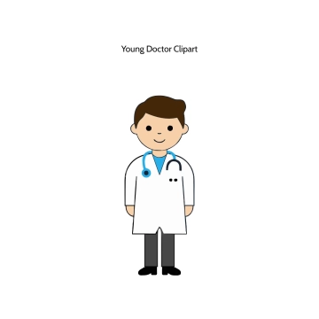 Free Young Doctor Vector Clipart (PNG, SVG) to Edit Online