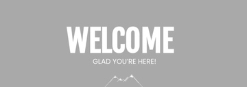 Free Tumblr Welcome Banner Template to Edit Online