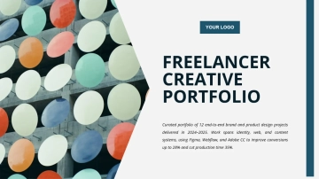 Free Freelancer Creative Portfolio Template to Edit Online
