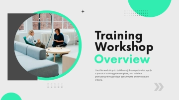 Free Training and Workshop Presentation Slides to Edit Online