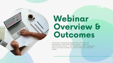 Free Webinar Presentation Slide Deck to Edit Online