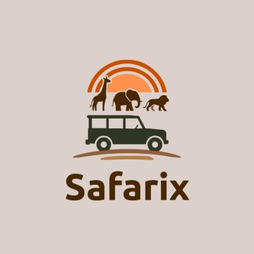 Free Safari Travel Logo to Edit Online