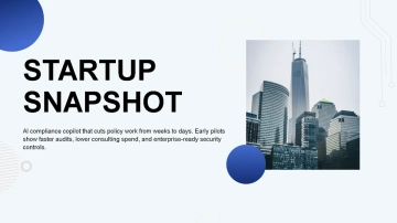 Free Early-Stage Tech Startup Pitch Deck to Edit Online