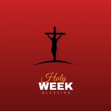 Free Minimalist Design Holy Week Clip Art Templates to Edit Online