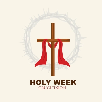 Free Holy Week Sticker Clip Art Templates to Edit Online