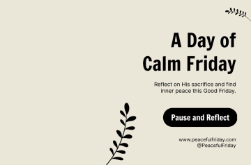 Free Peaceful Good Friday Banner Template to Edit Online