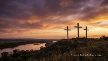 Free Good Friday YouTube Background Template to Edit Online