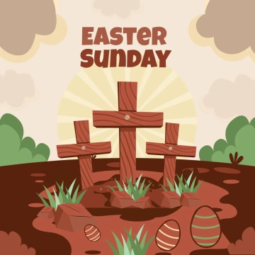Free Illustration Easter Sunday Clip Art Templates to Edit Online