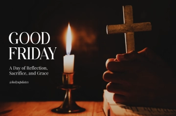 Free Elegant Good Friday Banner Template to Edit Online