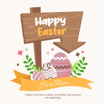 Free Happy Easter Design Clip Art Templates to Edit Online