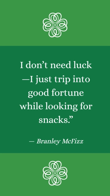 Free Funny St. Patrick's Day Quote Template to Edit Online