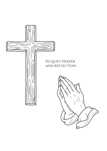 Free Peaceful Good Friday Drawing Template to Edit Online
