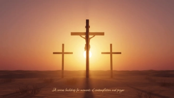 Free Quiet Reflection Good Friday Background Template to Edit Online